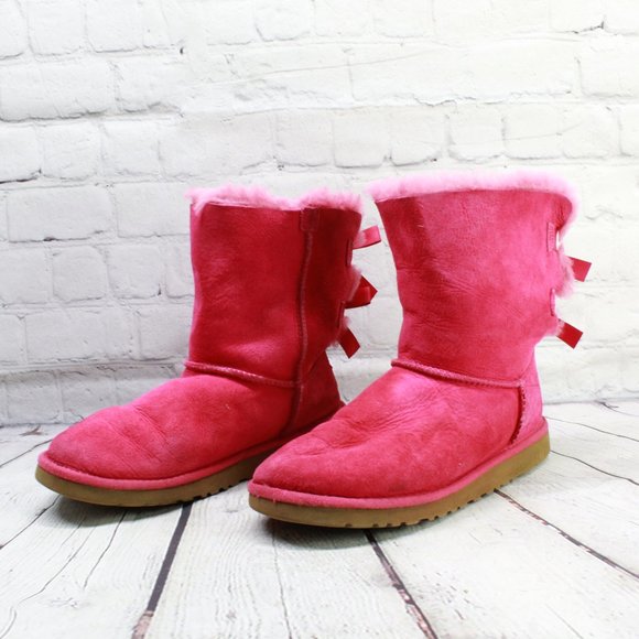 UGG Australia Shearling Lined Winter Boots Size 6 - Picture 2 of 9